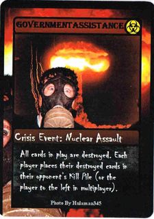 ZOMBIE APOCALYPSE: Crisis Event  Promo Cards