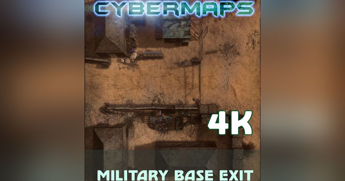 Cybermaps: Military Base Exit | RPG Item | RPGGeek