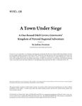 RPG Item: NYR5-08: A Town Under Siege