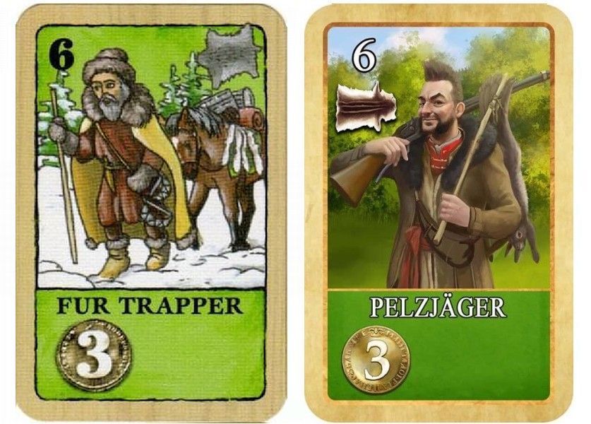 Fur Trapper: 1st edition vs 2nd edition