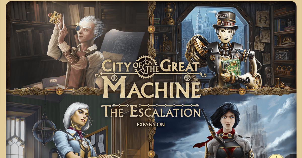 City of the Great Machine: The Escalation | Board Game | BoardGameGeek