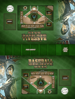 Baseball Highlights: 2045 – Double Player Play Mat