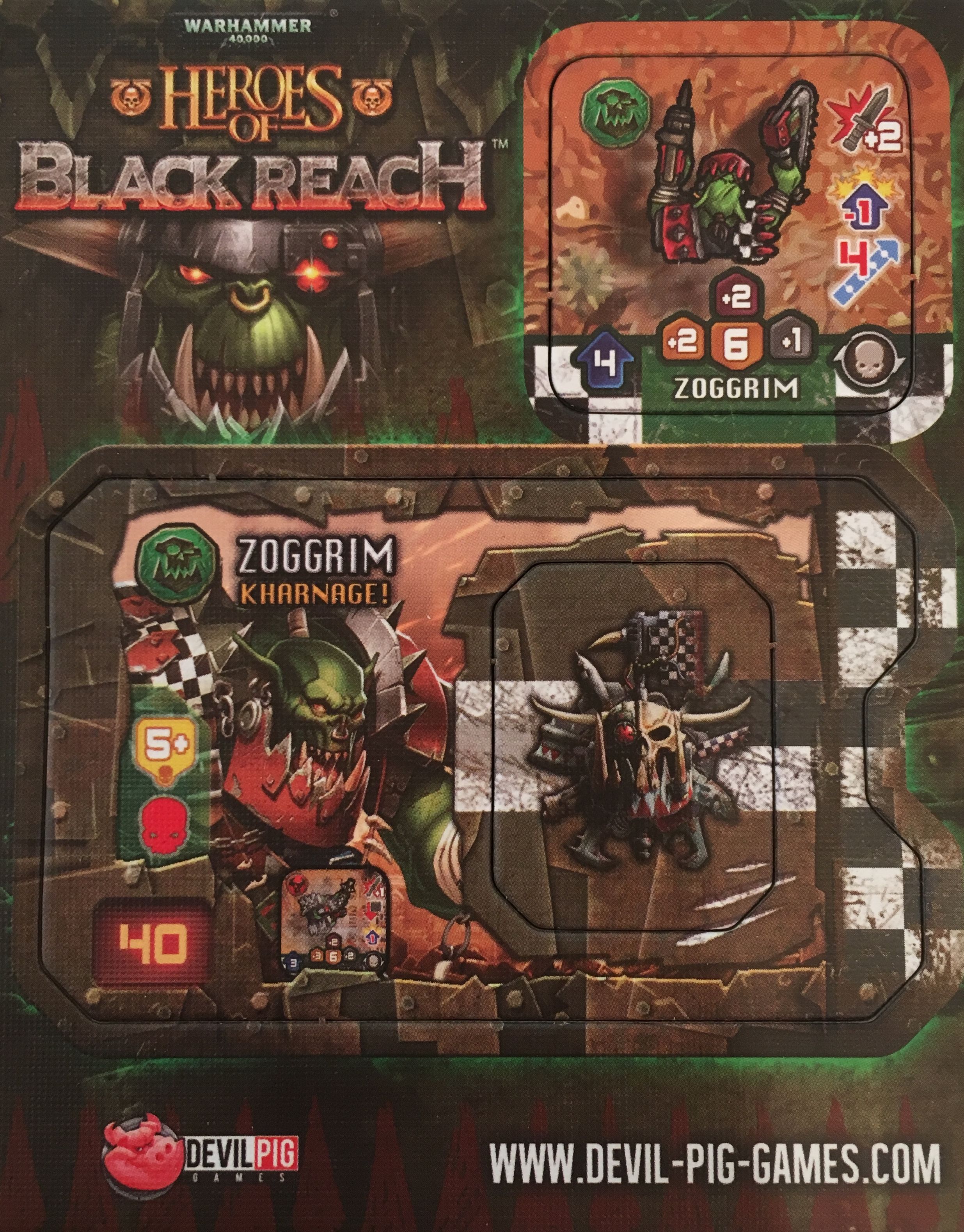 Warhammer 40,000: Heroes of Black Reach – Zoggrim the Kharnager