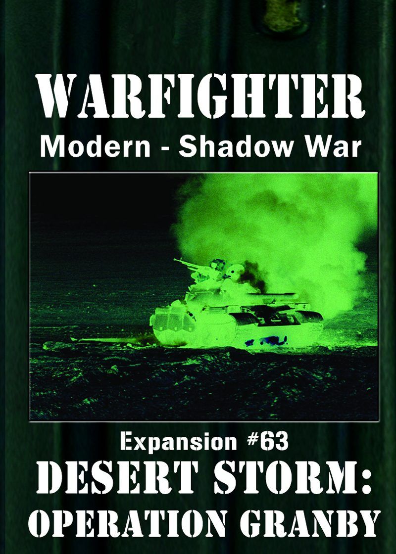 Coperta Warfighter Shadow War: Expansion #63 – Desert Storm: Operation Granby
