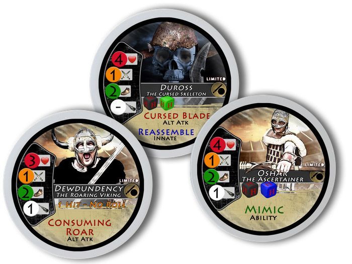 Hoplomachus: Crowd Favor Gladiator Promo Chips