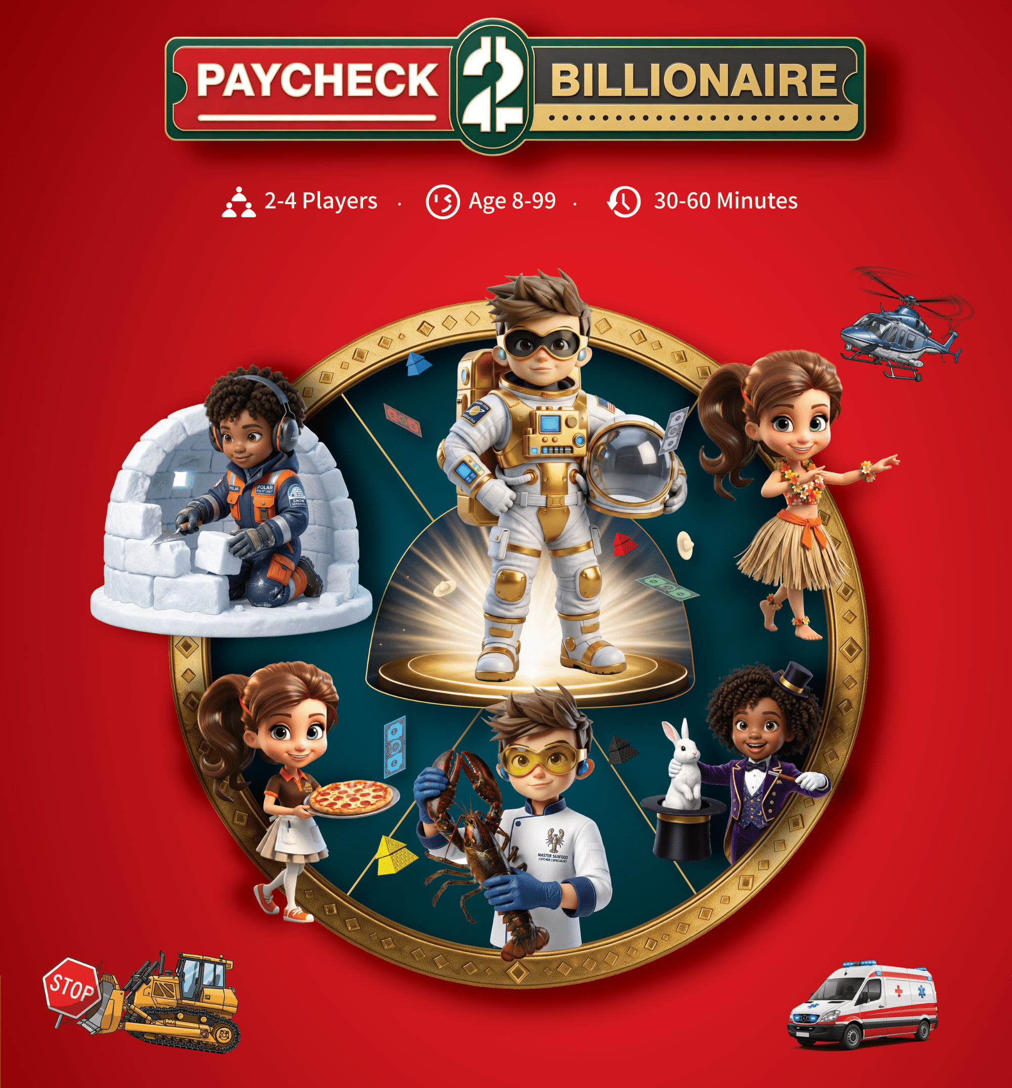 Cover art for Paycheck2Billionaire