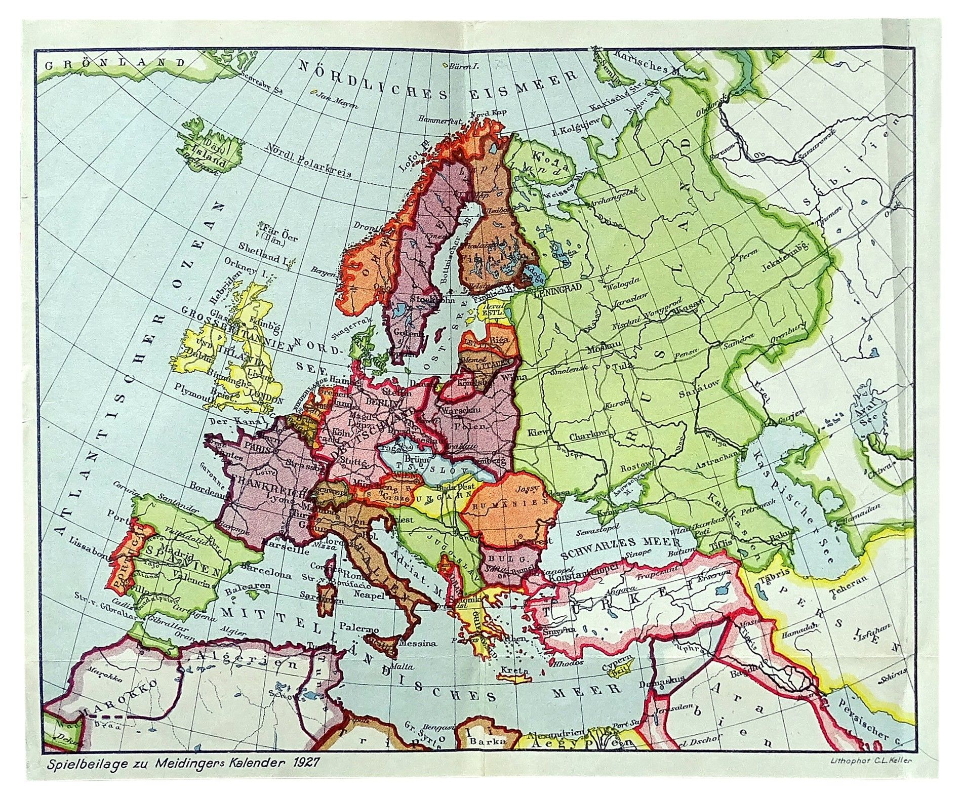 Das neue geographische Würfelspiel