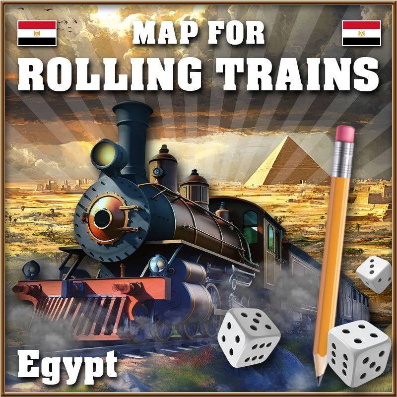 Rolling Trains: Egypt Map