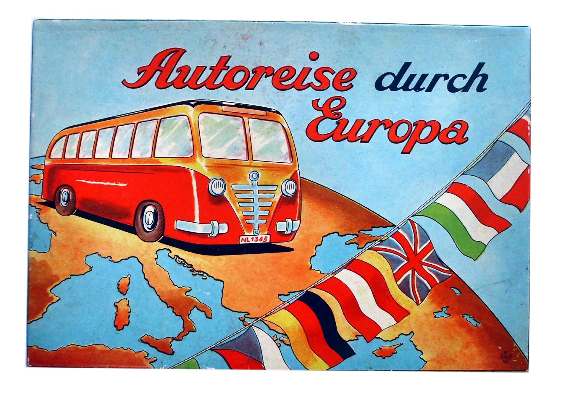 Autoreise durch Europa box art