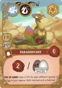 Wondrous Creatures: Paradisnake Promo Card