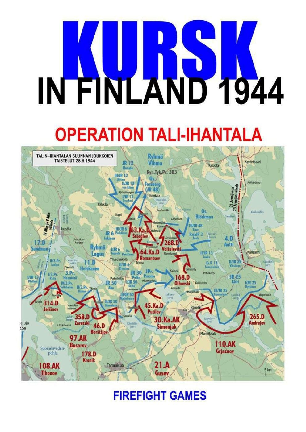 Cover art for Kursk in Finland in 1944: Operation Tali-Ihantala
