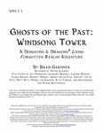 RPG Item: SPEC1-3: Ghosts of the Past: Windsong Tower