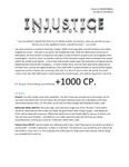 RPG Item: Injustice Gods Among Us