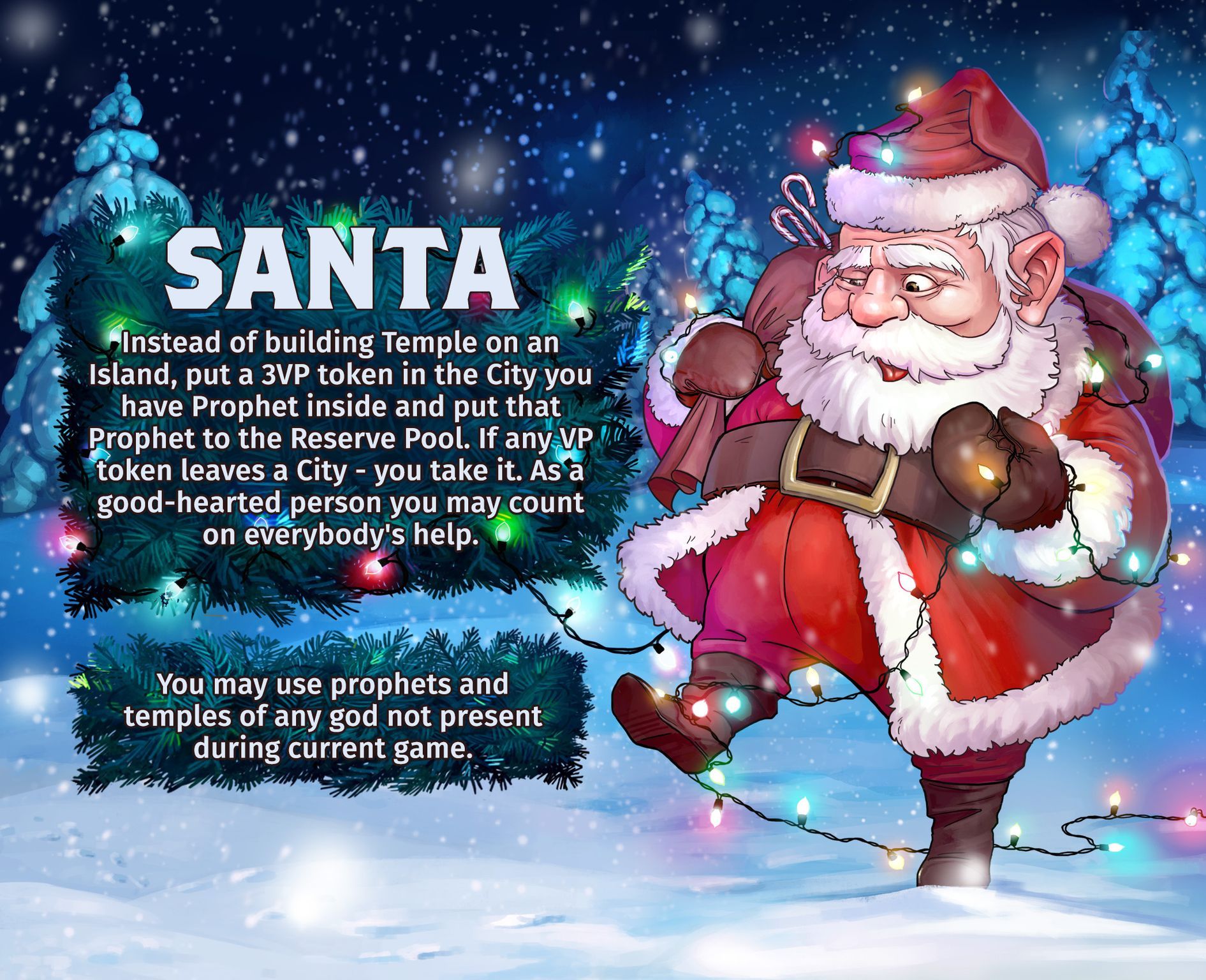 Flick of Faith: Santa God Promo
