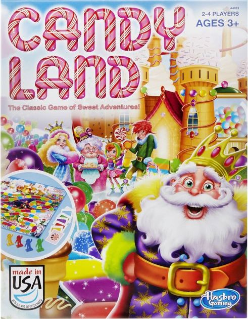 candy land board path colors