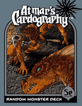 RPG Item: Atmar's Cardography: Random Monster Deck