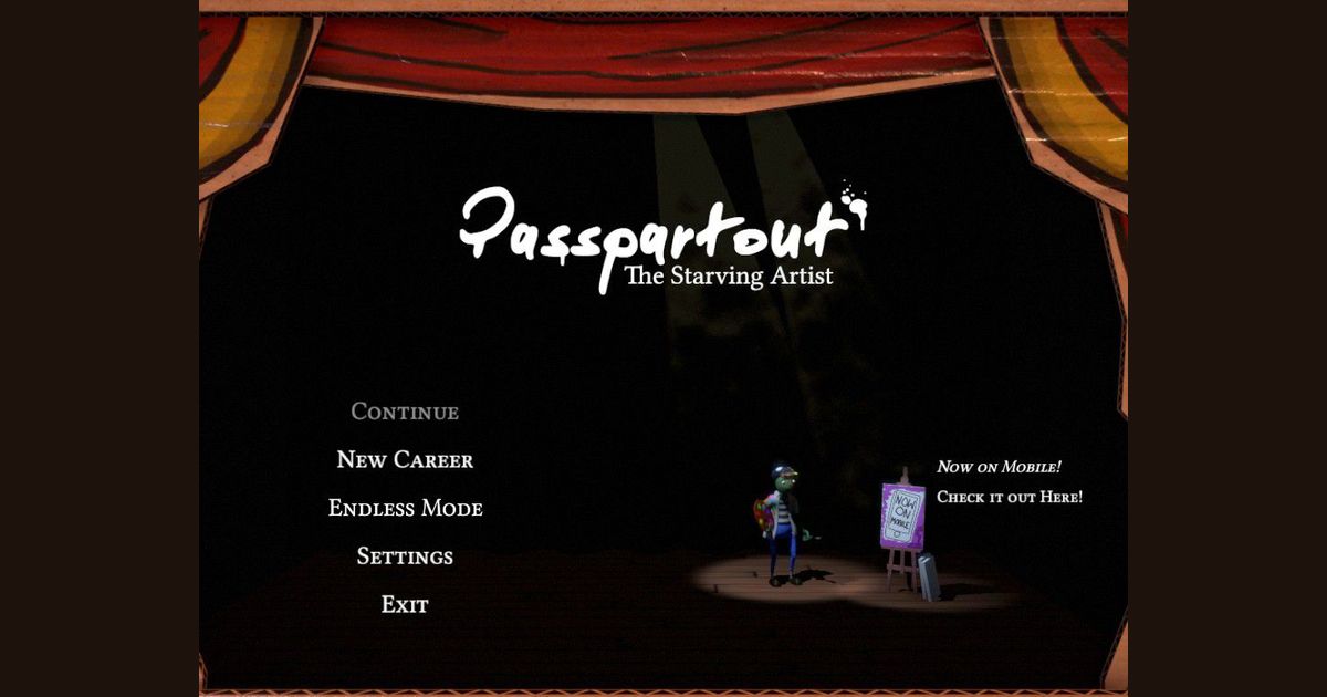 passepartout the starving artist GAME FREE