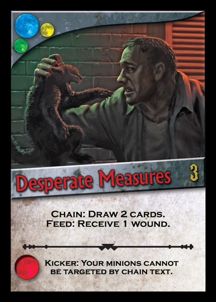 Nightfall: Desperate Measures Promo cover art