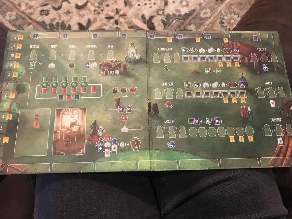 Paladins of the West Kingdom Board Game