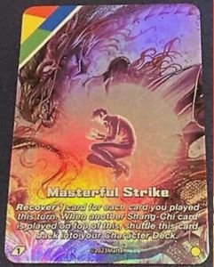 UNO Ultimate: Shang-Chi – Masterful Strike Foil Chase Card