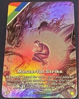 UNO Ultimate: Shang-Chi – Masterful Strike Foil Chase Card