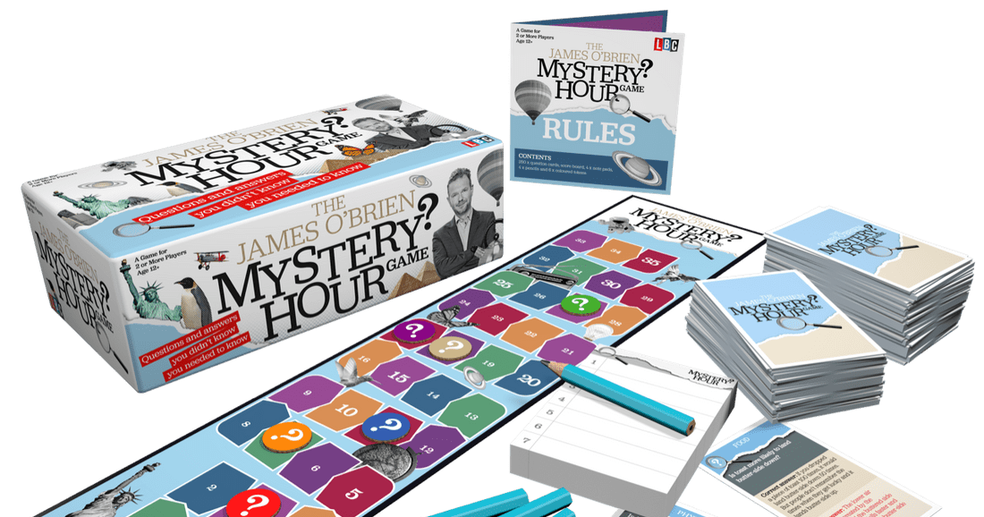 The James O'Brien Mystery Hour Game Board Game BoardGameGeek