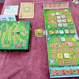 Garden Rush Board Game By Space Cowboys | Tile Placement Game For 2 Players | Compact Strategy Game