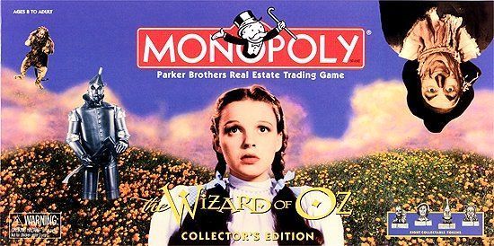 Monopoly: The Wizard of Oz – Collector's Edition | Board Game 