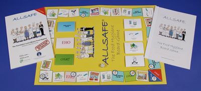 ALLSAFE: The Food Hygiene Board Game box art
