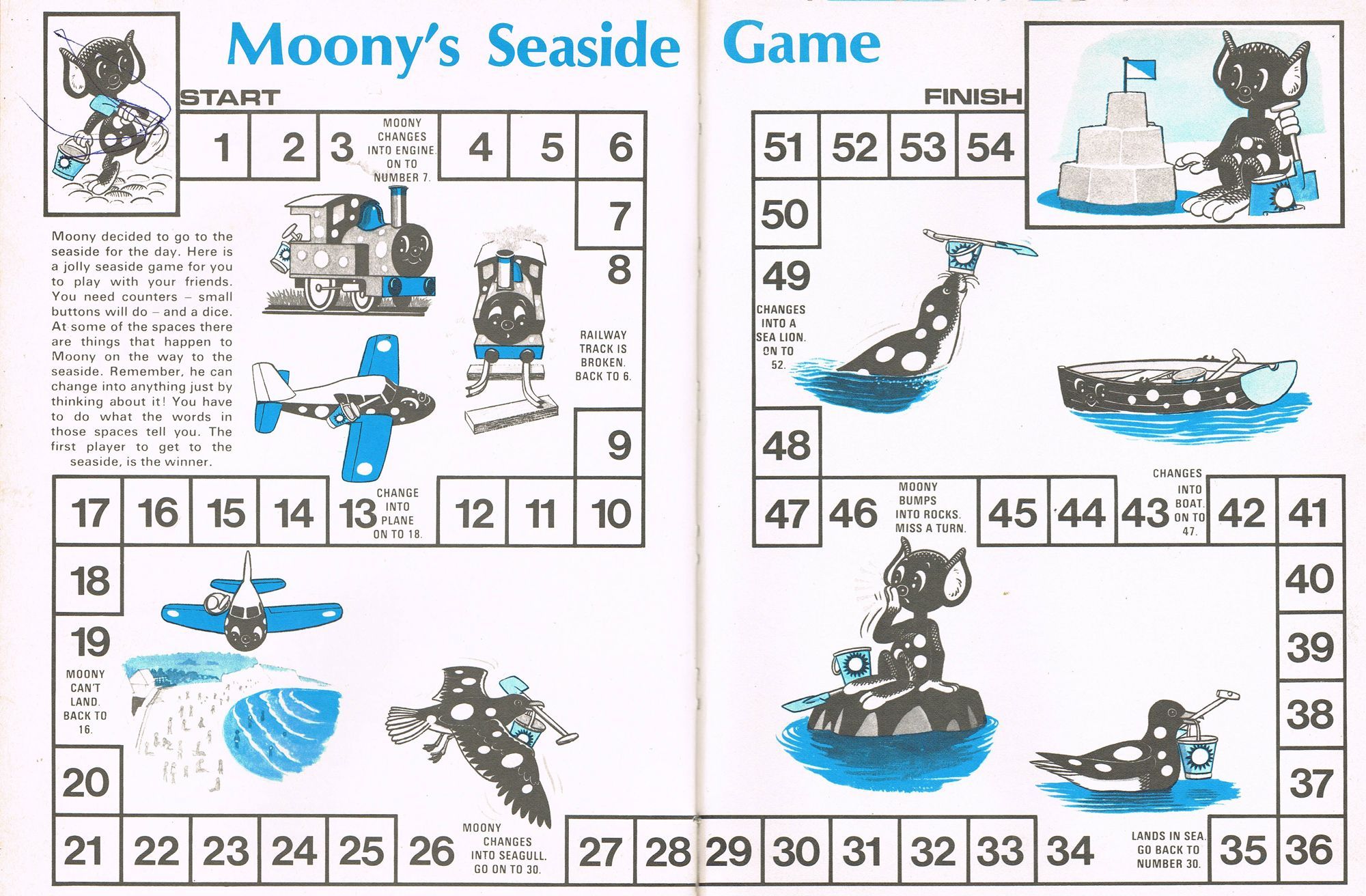 Moony's Seaside Game cover art