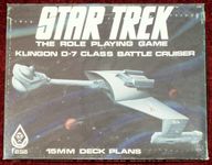 RPG Item: Klingon D-7 Class Battle Cruiser 15MM Deck Plans