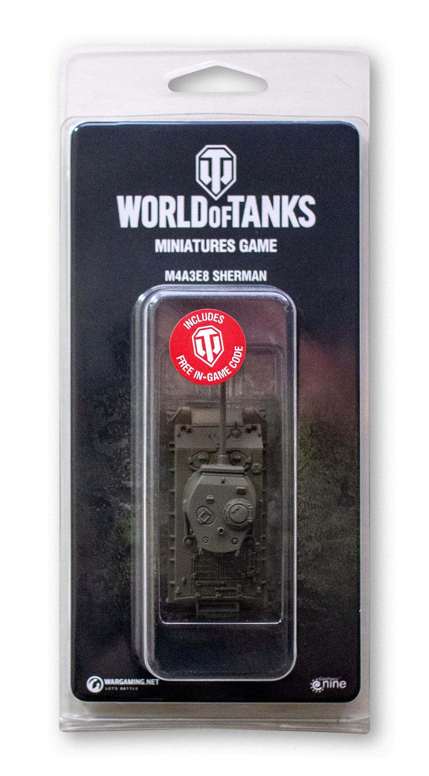 World of Tanks Miniatures Game: American – M4A3E8 Sherman