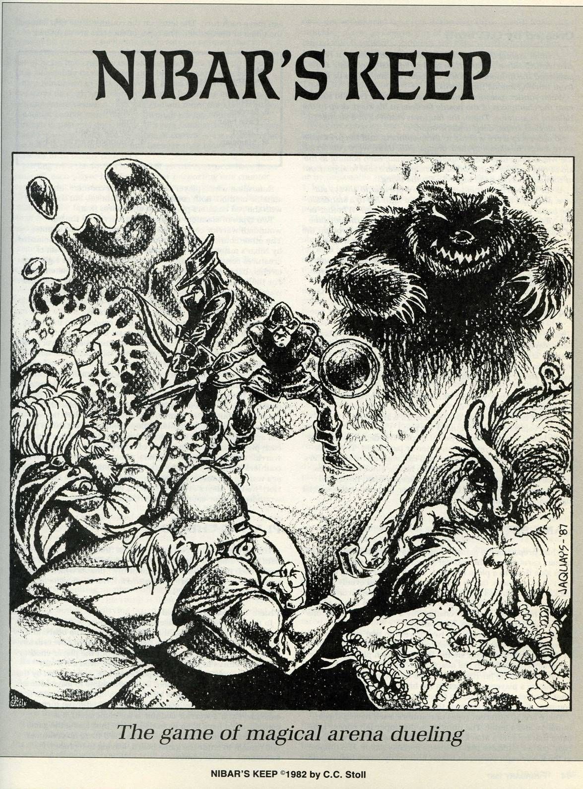 Nibar's Keep cover art