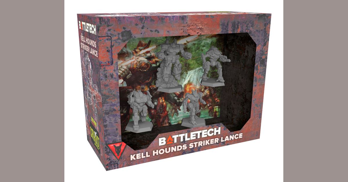 BattleTech Kell Hounds Striker Lance Board Game BoardGameGeek
