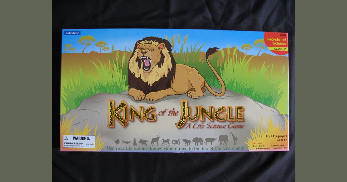 King of the Jungle Board Game BoardGameGeek