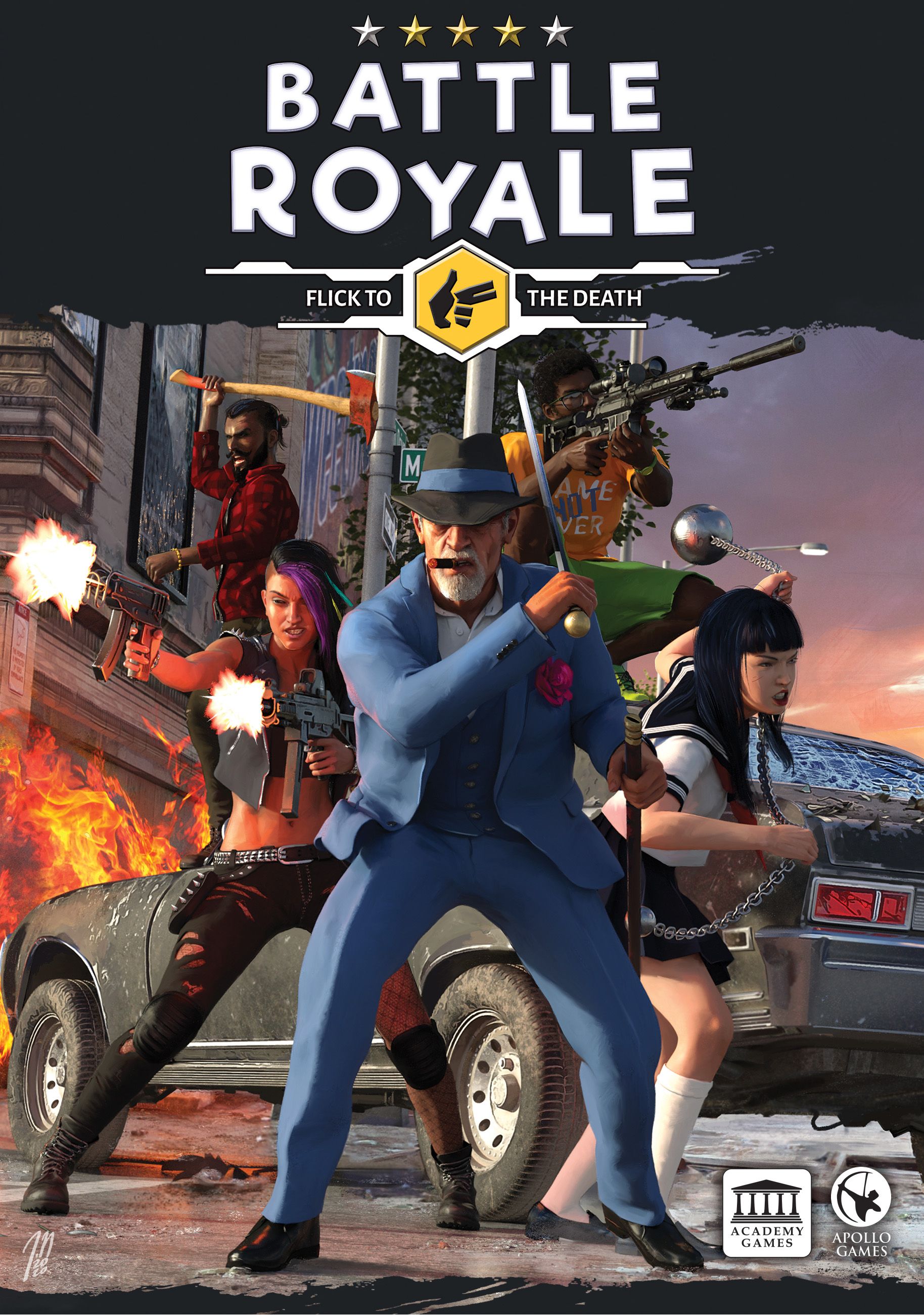 Battle Royale: Flick to the Death box art