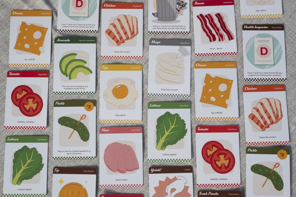 Illustration 10 de Deli Dash: The Sandwich-Building Card Game