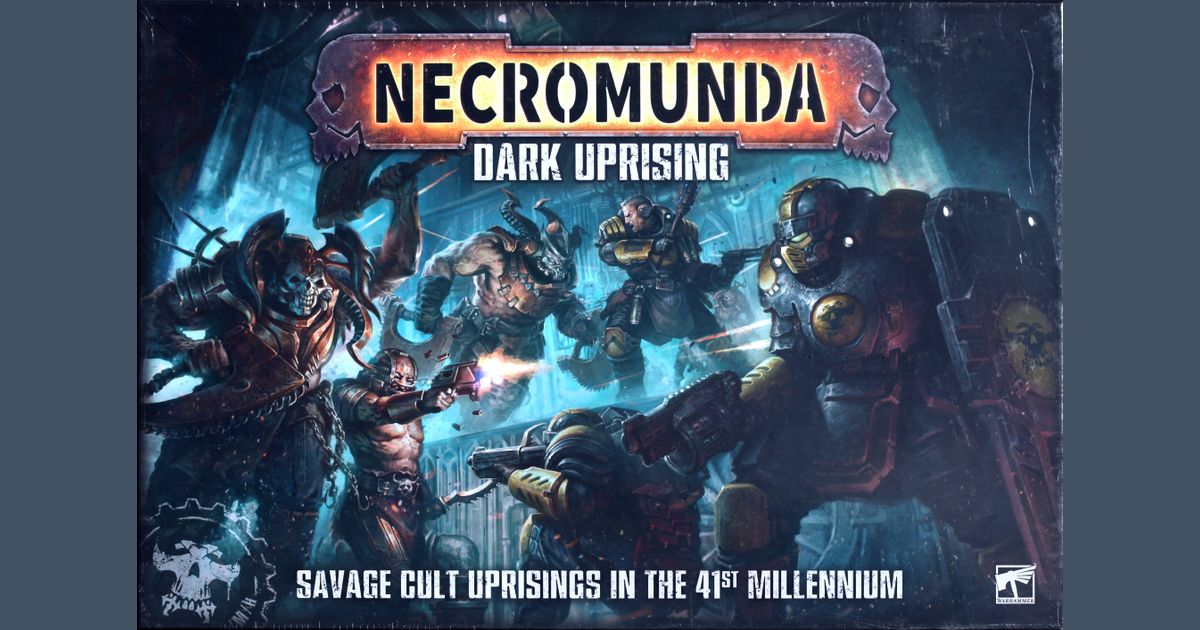 Campaign Territory Cards Necromunda Dark Uprising Warhammer 40K Card Starter Set 