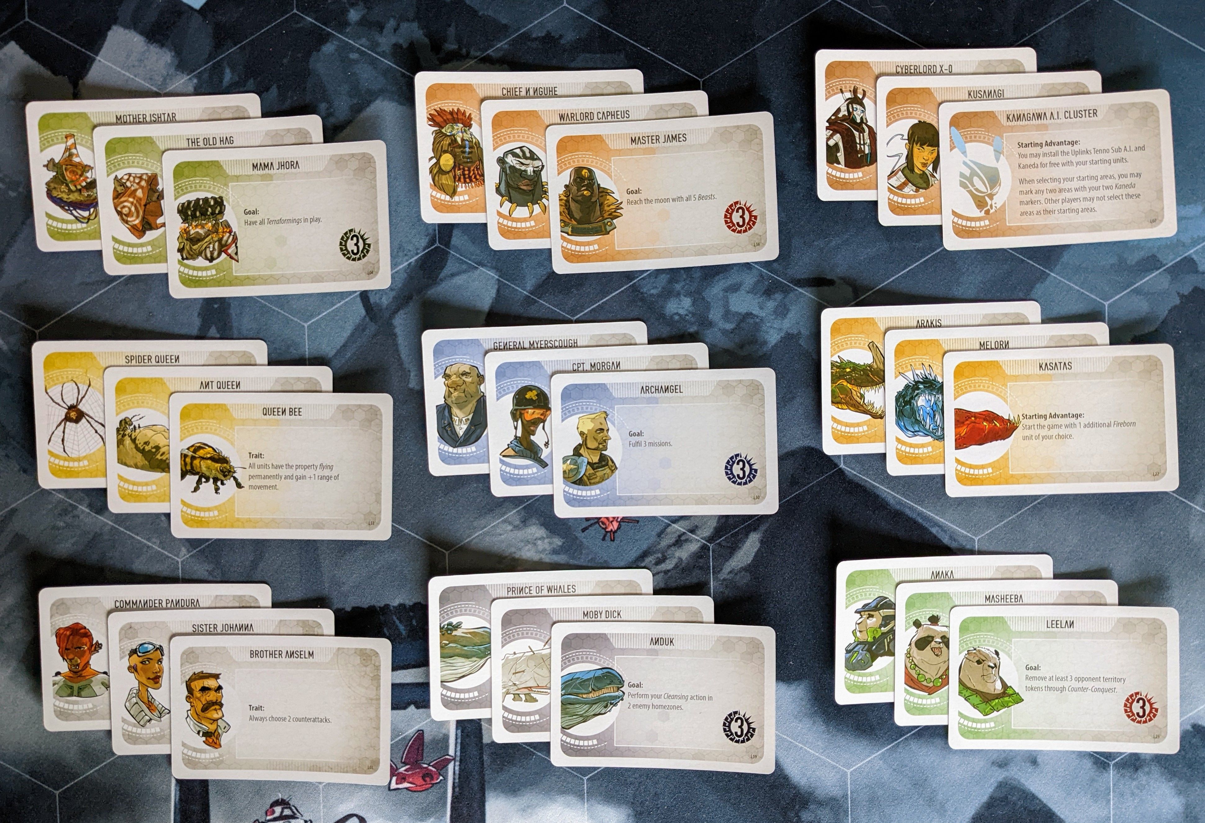 Tsukuyumi: Full Moon Down – Leadership Cards image