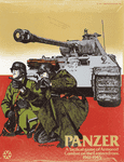 Boîte du jeu Panzer: A Tactical Game of Armored Combat on the Eastern Front, 1941-1945