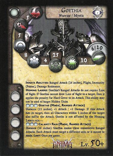 Coperta Anima Tactics: Goethia