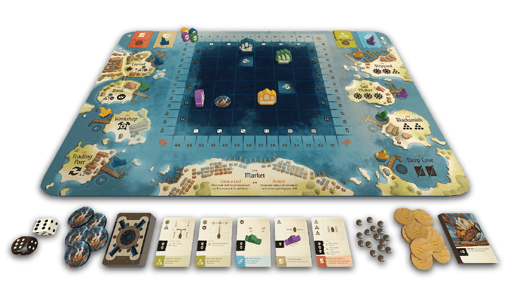 Seas Of Havoc Gioco Da Tavolo &ndash; Rock Manor Games, Nuovo