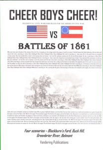 Cheer Boys Cheer: Battles of 1861