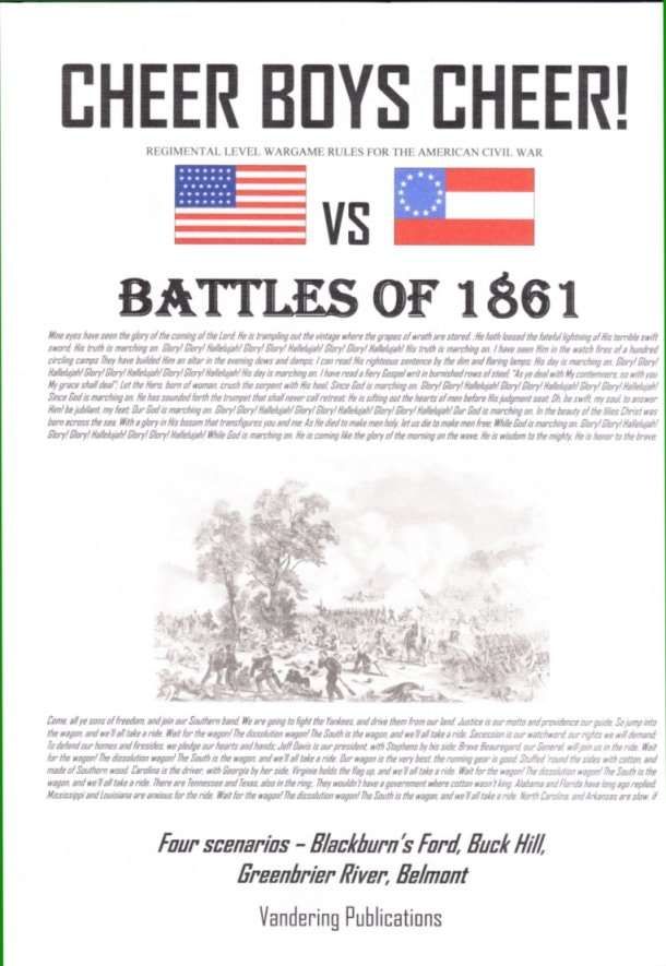 Cheer Boys Cheer: Battles of 1861