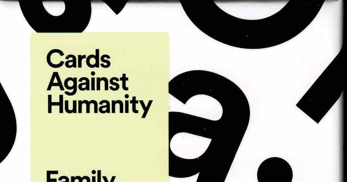 Cards Against Humanity: Family Edition, Board Game