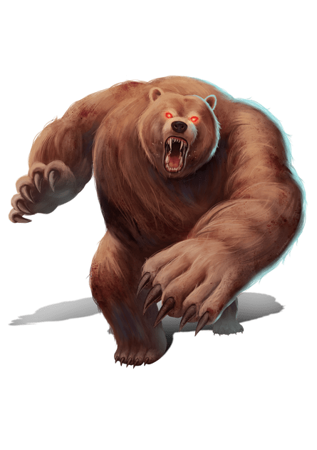 Lasting Tales - Fantasy Series 1: Dire Bear | Painted Boardgame minis ...