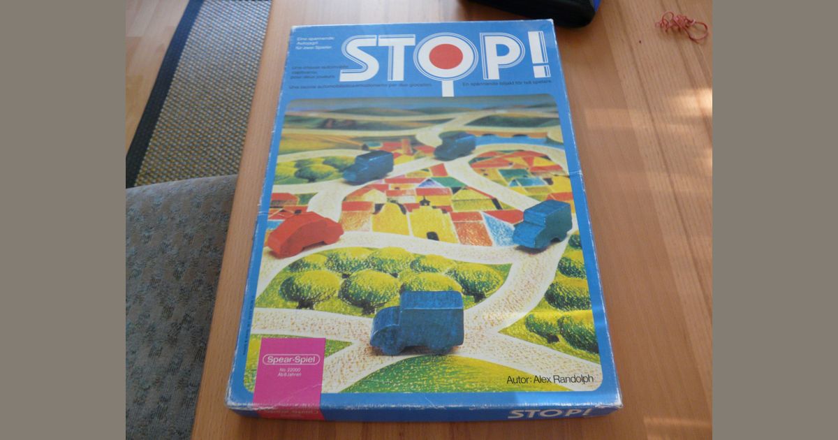 Stop! Board Game BoardGameGeek