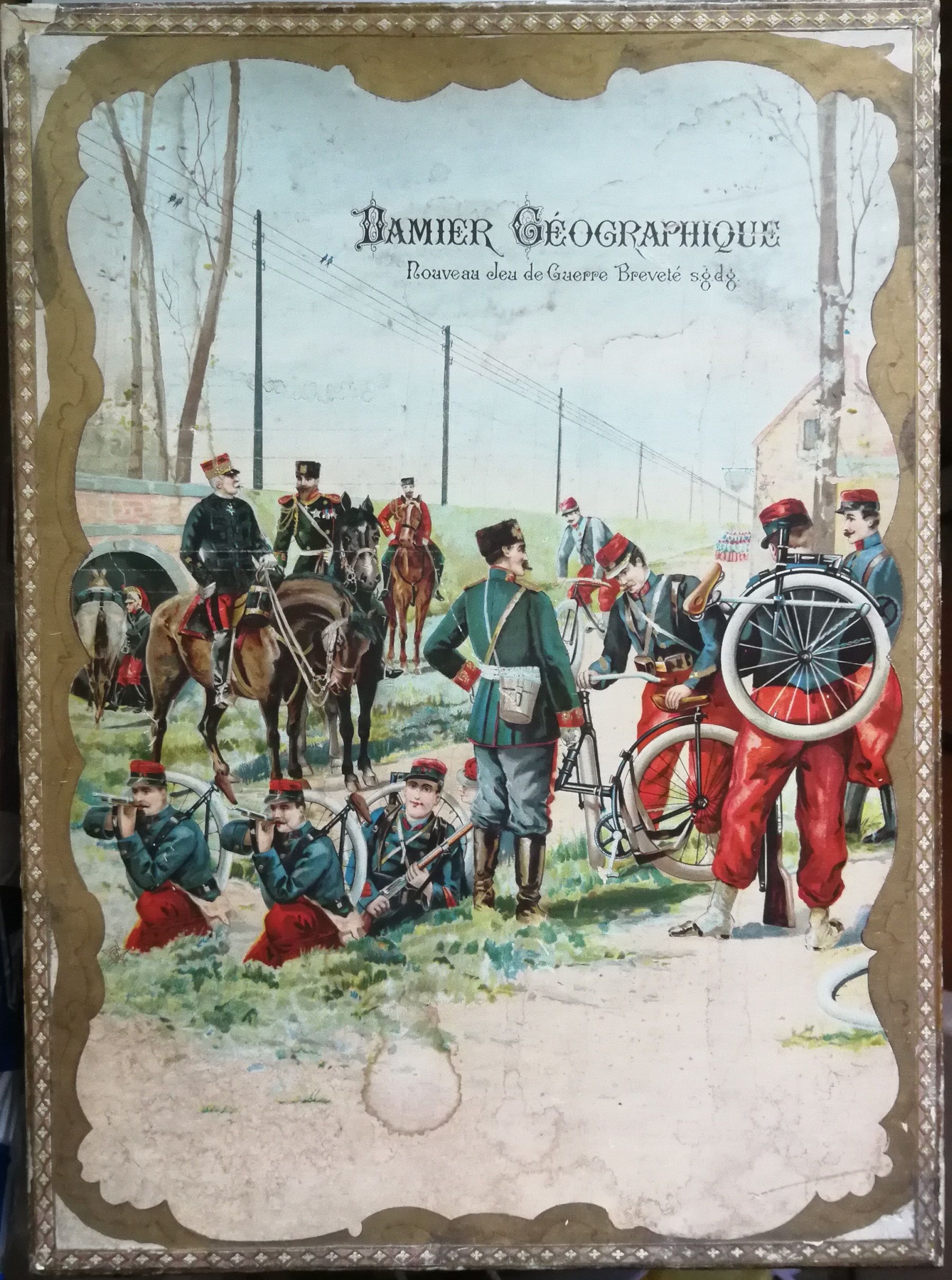 Damier géographique: les alliés