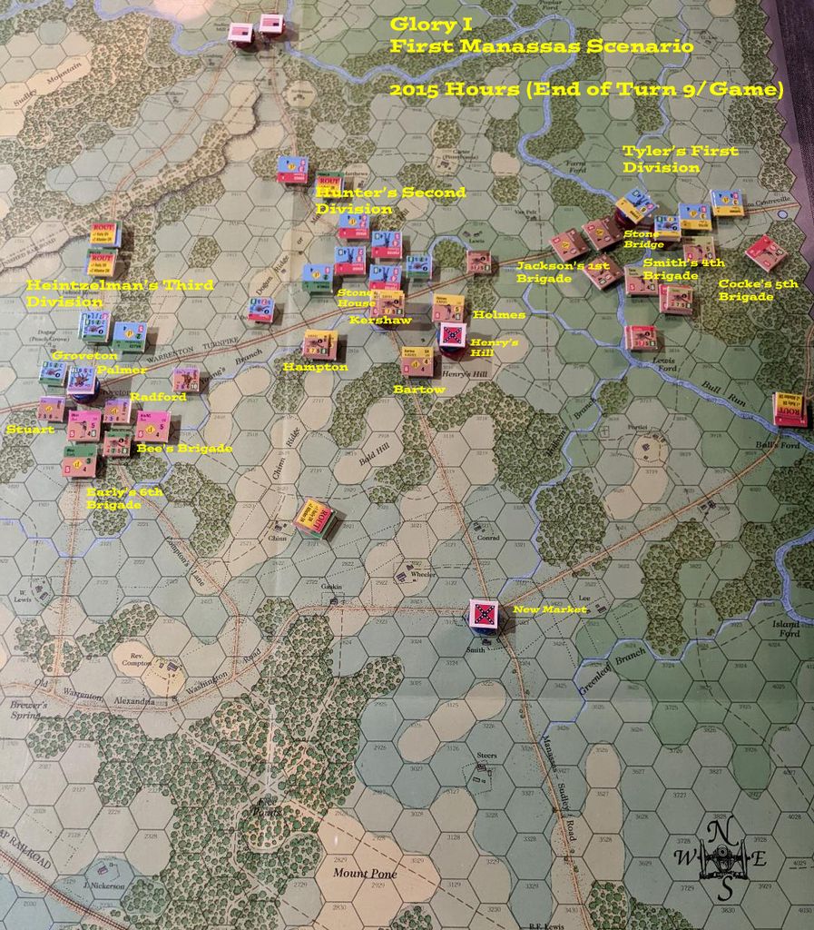 The First Battle of Bull Run - An After Action Report | BoardGameGeek