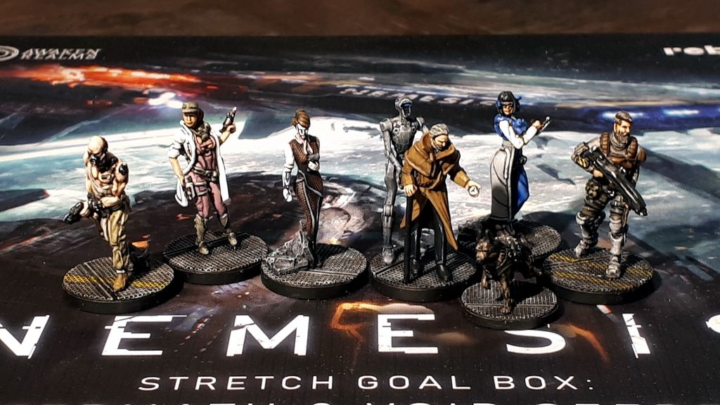 Nemesis: Aftermath & Void Seeders & Medic | Board Game
